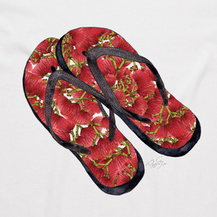 Pohutukawa Jandals Thumbnail