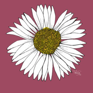 Daisy Tee - AS Colour Womens Maple Tee Design