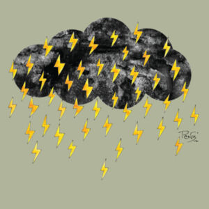 Thundercloud Hoodie - AS Colour Mens Premium Hood Design