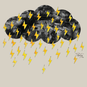 Thundercloud tee - AS Colour Mens Staple T shirt Design