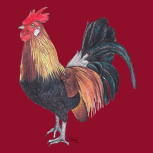 Rooster tee - AS Colour Womens Mali Tee Design
