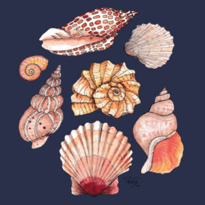 Seashells tee - AS Colour Mens Staple T shirt Design