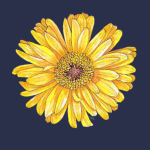 Happy Yellow Gerbera tee - AS Colour Mens Staple T shirt Design