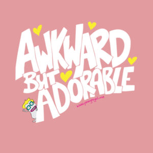 Awkward but Adorable - AS Colour Mens Staple T shirt Design