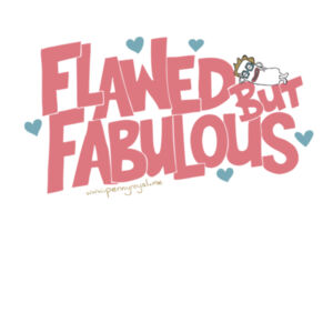 Flawed but Fabulous - Cloke Women's Standard Crew Neck Sweat Design