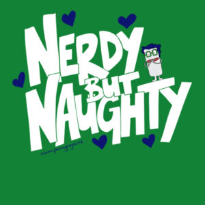 Nerdy but Naughty - Cloke Womens Origin Hoodie Design