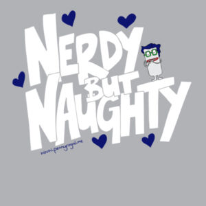 Nerdy but Naughty - Cloke Women's Standard Crew Neck Sweat Design