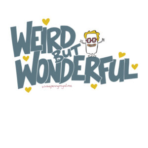 Weird but Wonderful - Cloke Womens Silhouette Tee Design