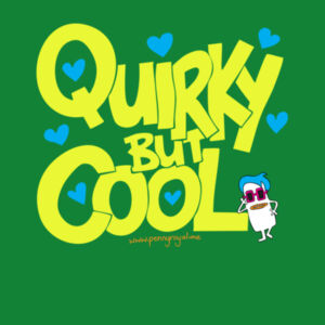 Quirky but Cool - Cloke Kids Outline Tee Design