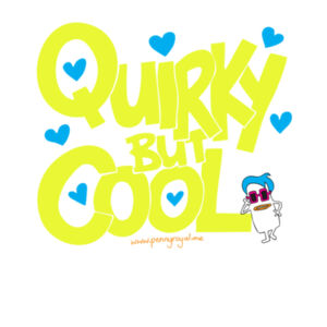 Quirky but Cool - Cloke Women's Standard Crew Neck Sweat Design