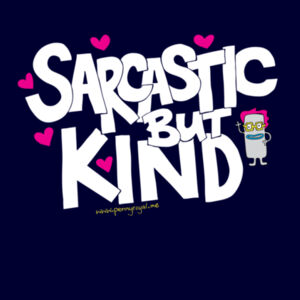 Sarcastic but Kind - Cloke Kids Origin Hoodie Design