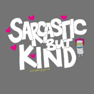 Sarcastic but Kind - Cloke Mens Origin Hoodie Design