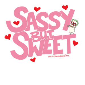 Sassy but Sweet - Cloke Women's Standard Crew Neck Sweat Design