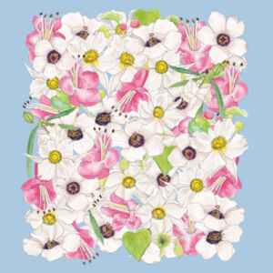 Uncommon NZ Native Flowers - Cloke Women's Standard Crew Neck Sweat Design