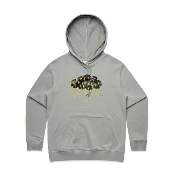 Thundercloud Hoodie - AS Colour Womens Premium Hood Thumbnail