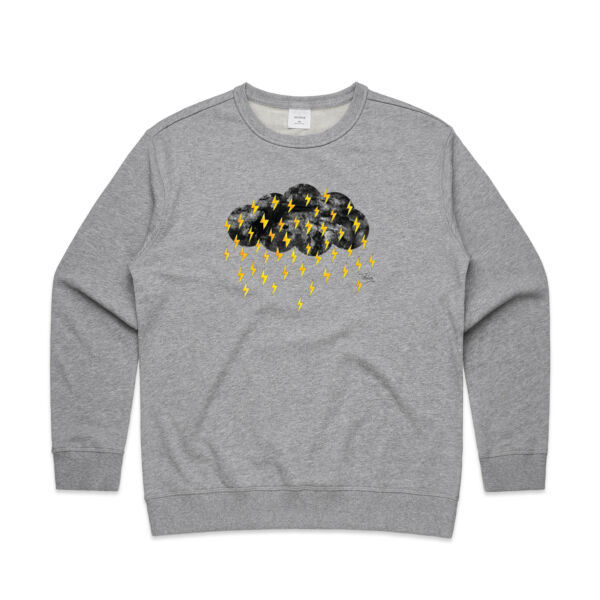 Thundercloud Sweatshirt - AS Colour Womens Premium Crew Thumbnail