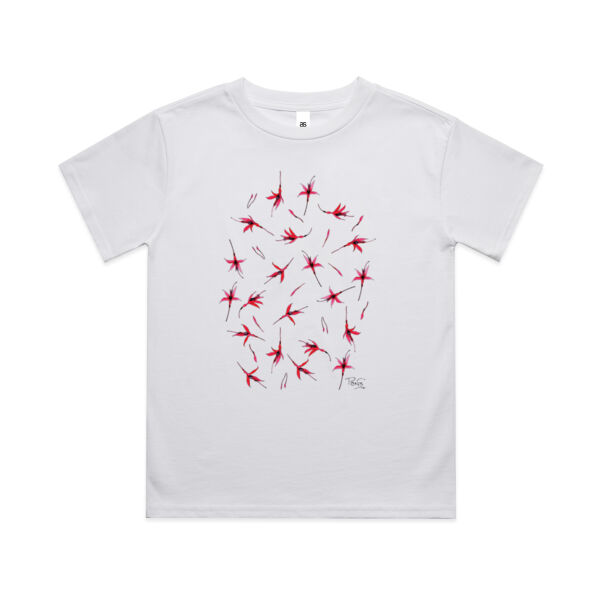 Fuchsia Scatter tee - AS Colour Kids Classic T shirt Thumbnail
