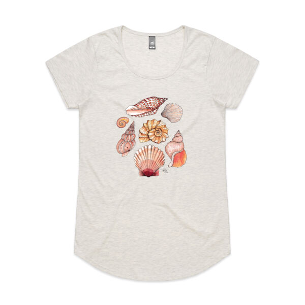 Seashells tee - AS Colour Womens Mali Tee Thumbnail