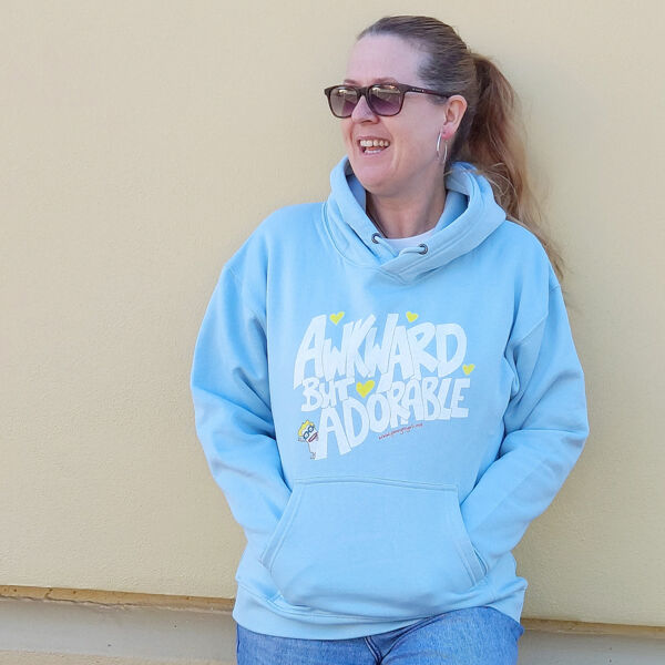 Awkward but Adorable - Cloke Womens Origin Hoodie Thumbnail