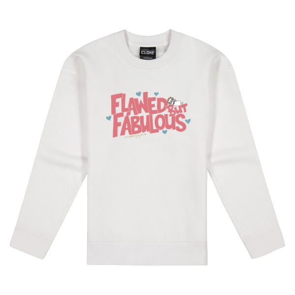 Flawed but Fabulous - Cloke Women's Standard Crew Neck Sweat Thumbnail
