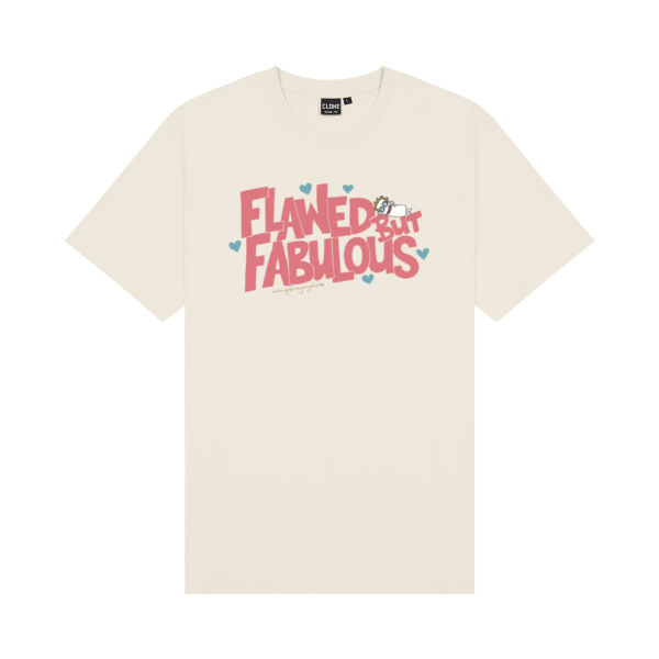 Flawed but Fabulous - Cloke Mens Outline Tee Thumbnail