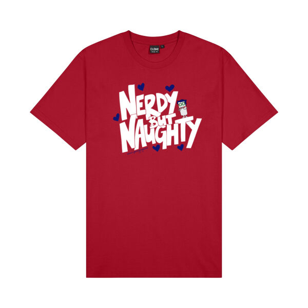 Nerdy but Naughty - Cloke Kids Outline Tee Thumbnail
