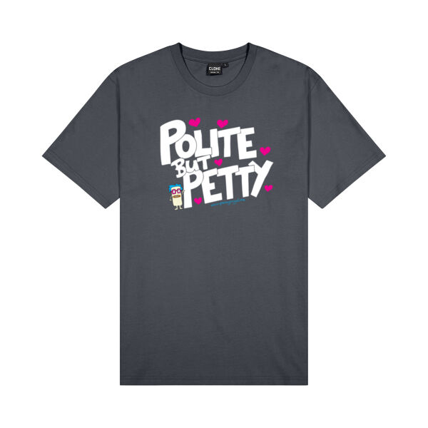 Polite but Petty - Cloke Kids Outline Tee Thumbnail