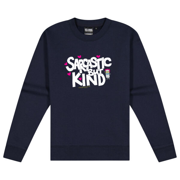 Sarcastic but Kind - Cloke Women's Standard Crew Neck Sweat Thumbnail