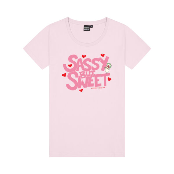 Sassy but Sweet - Cloke Womens Silhouette Tee Thumbnail